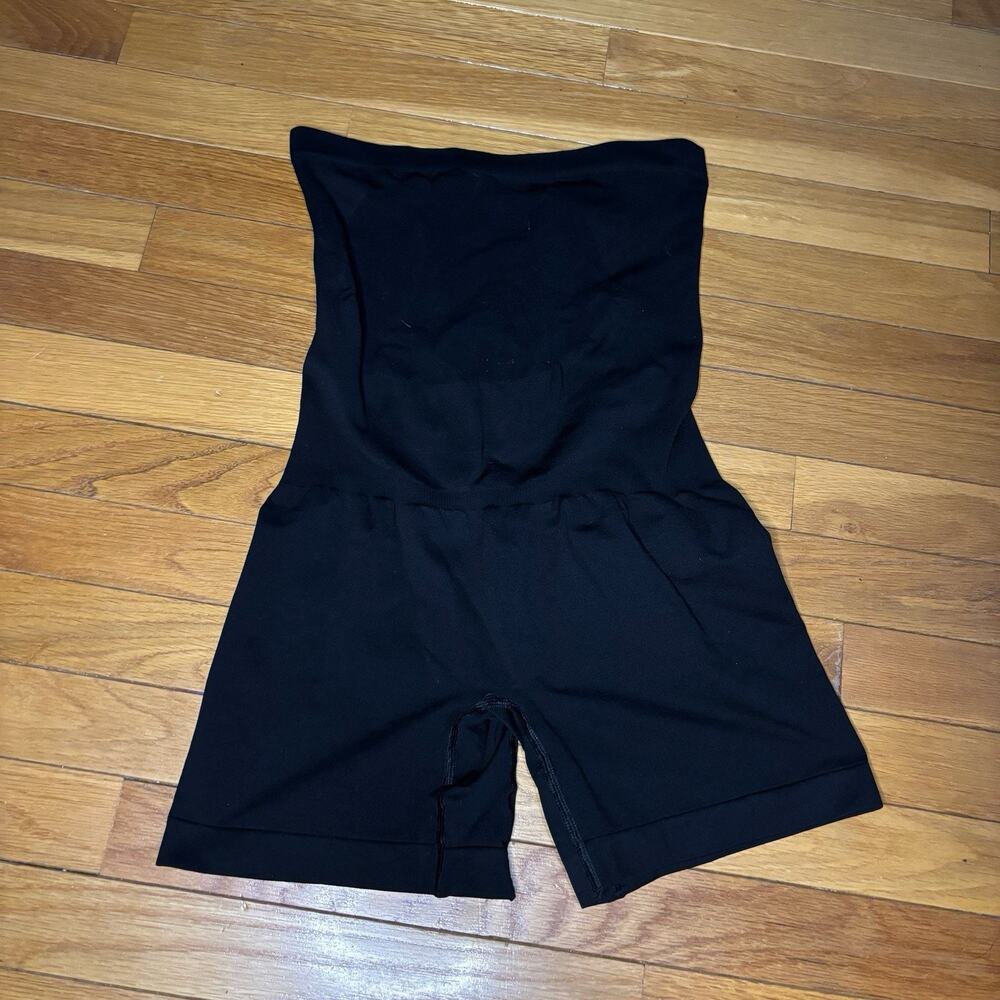 Blanqi Maternity Compression Shorts Women's L Black Pregnancy Support